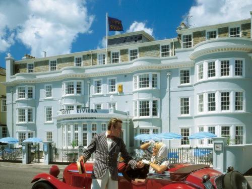 Hotel Riviera Сидмаут Экстерьер фото